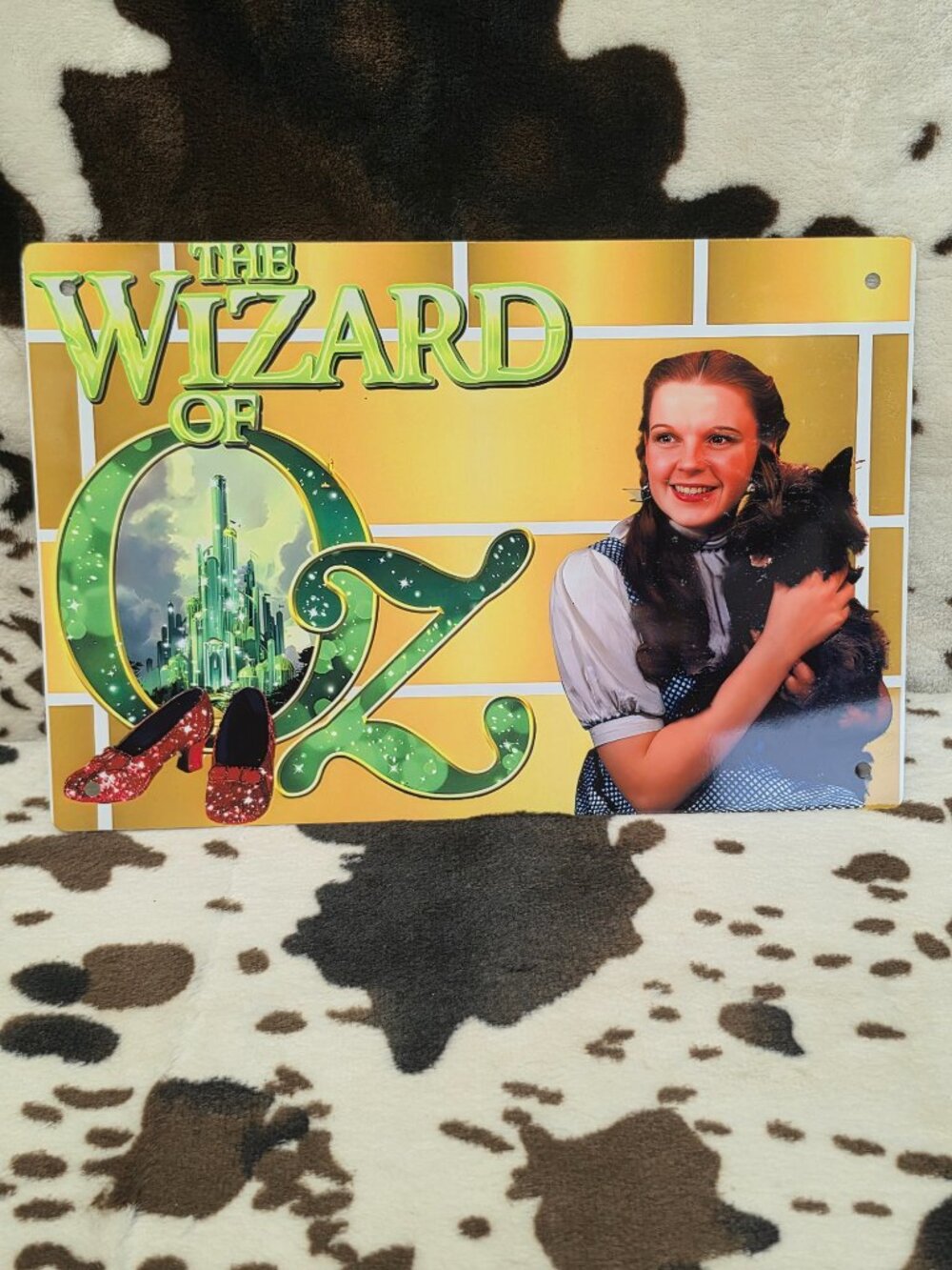 Wizard Of OZ Home Wall Decor Sign Decorative Hanging Metal Sign